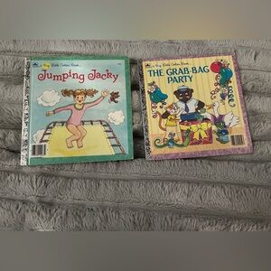 Bundle of 2 A Big Little Golden Books
